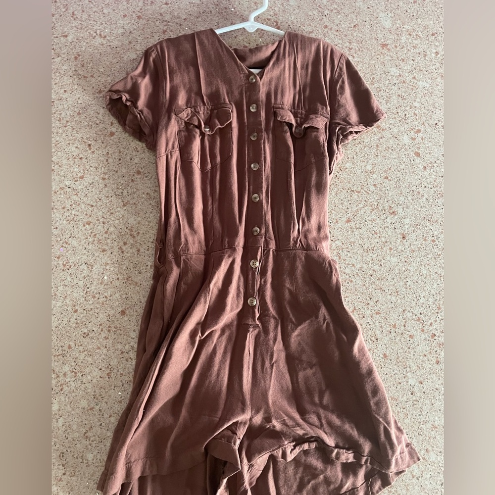 Tilly’s sky and sparrow romper